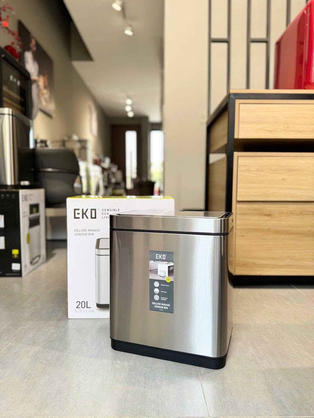 Thùng rác cảm biến chống bám vân tay EKO EK9280RMT-20L - Image 3